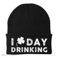 I Clover Day Drinking St Patrick Day Funny Beanie thumb 0