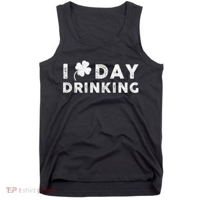 I Clover Day Drinking St Patrick Day Funny Tank Top