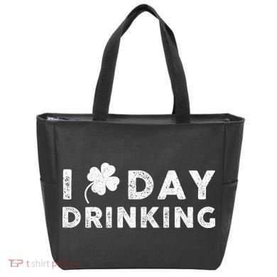 I Clover Day Drinking St Patrick Day Funny Bag