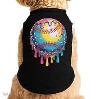 Ice Cream Drip Baseball Stuff Baseball Drip For Doggie Tank thumb 0