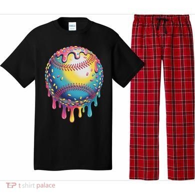 Ice Cream Drip Baseball Stuff Baseball Drip For Pajama Set