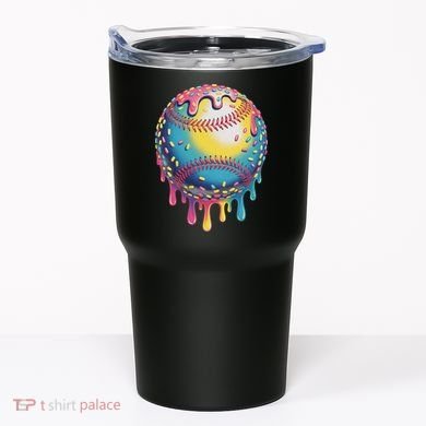 Ice Cream Drip Baseball Stuff Baseball Drip For Tumbler