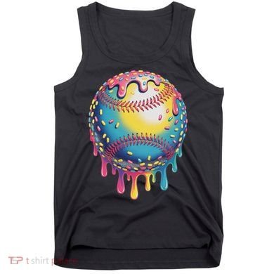 Ice Cream Drip Baseball Stuff Baseball Drip For Tank Top