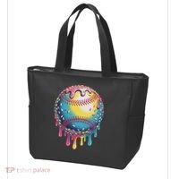 Ice Cream Drip Baseball Stuff Baseball Drip For Tote Bag thumb 3