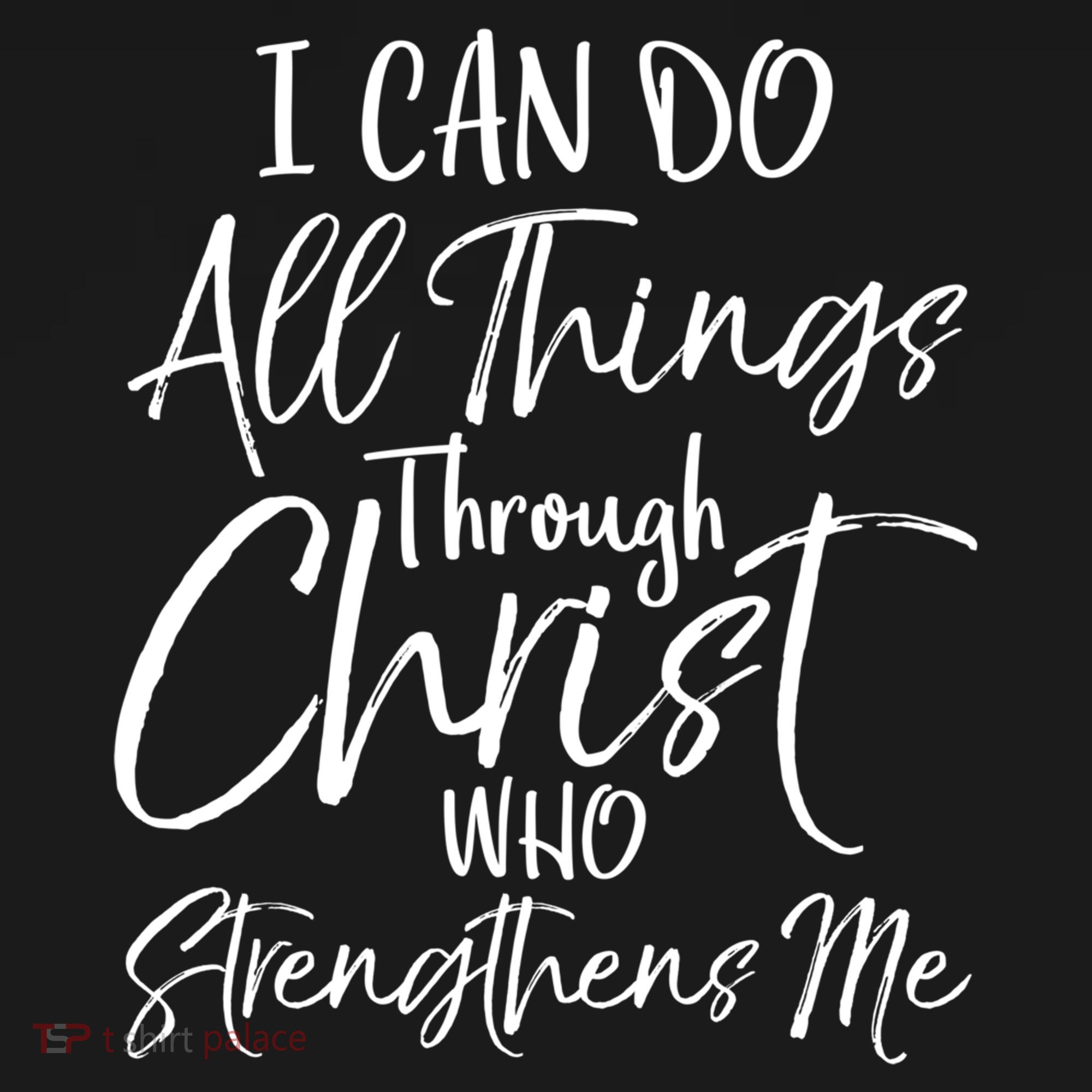 I Can Do All Things Through Christ Who Strengthens Me Funny Gift Women's Hoodie