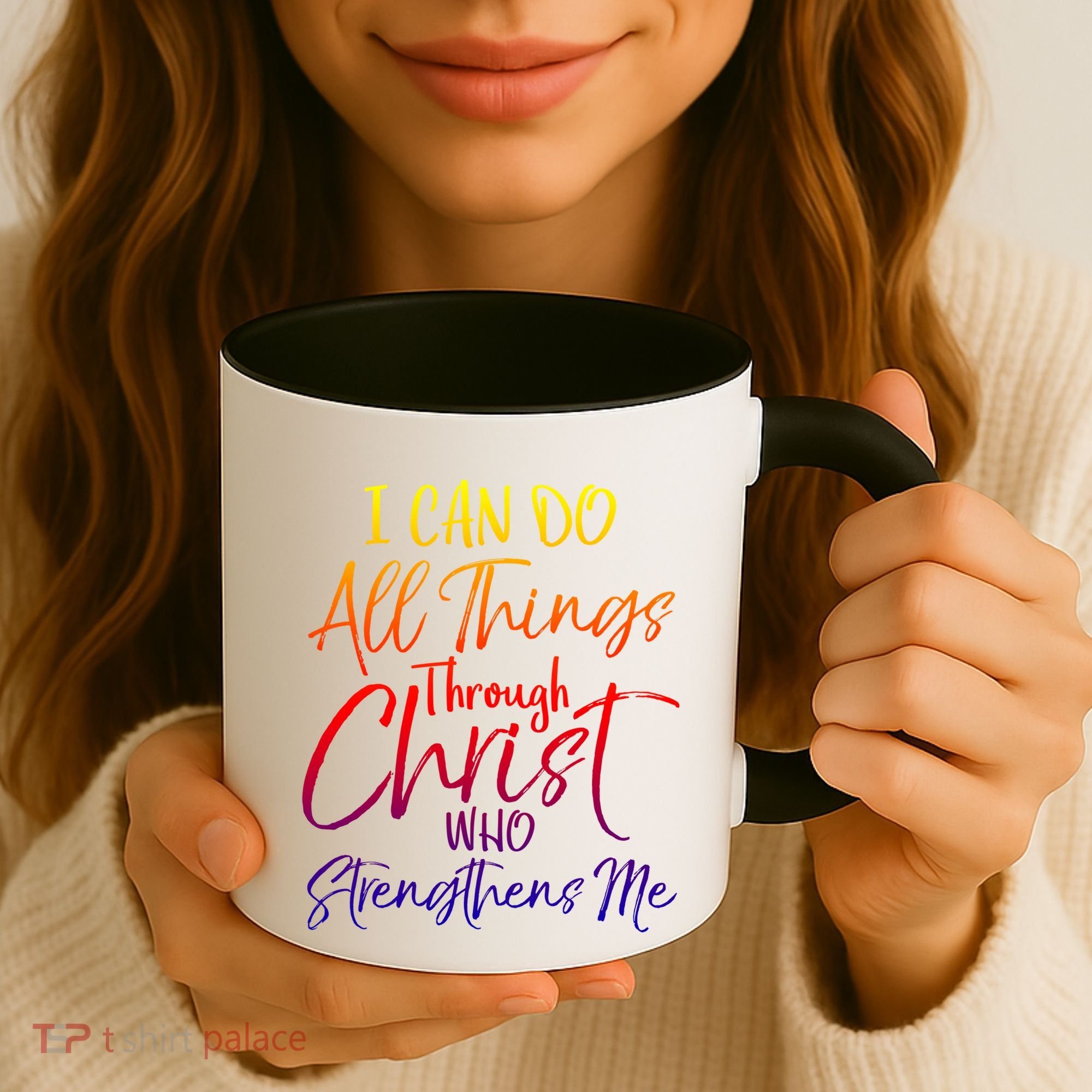 I Can Do All Things Through Christ Who Strengthens Me Gift Coffee Mug