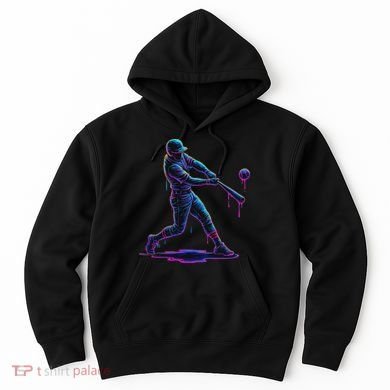 Ice Cream Drip Baseball Player Drip With Sprinkles Hoodie