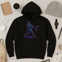 Ice Cream Drip Baseball Player Drip With Sprinkles Hoodie thumb 3