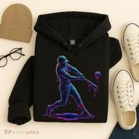 Ice Cream Drip Baseball Player Drip With Sprinkles Hoodie thumb 4