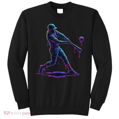 Ice Cream Drip Baseball Player Drip With Sprinkles Sweatshirt