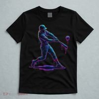 Ice Cream Drip Baseball Player Drip With Sprinkles T-Shirt thumb 5