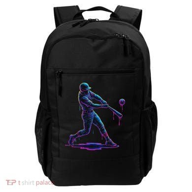 Ice Cream Drip Baseball Player Drip With Sprinkles Backpack
