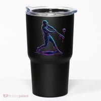 Ice Cream Drip Baseball Player Drip With Sprinkles Tumbler thumb 0