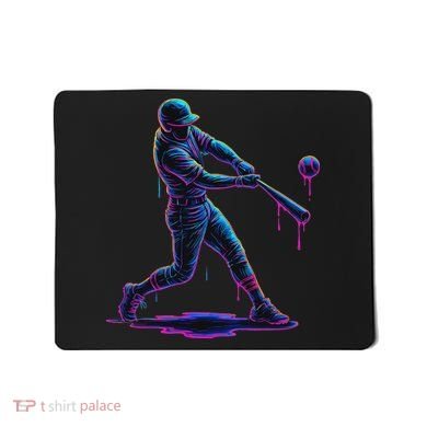 Ice Cream Drip Baseball Player Drip With Sprinkles Mousepad