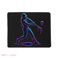 Ice Cream Drip Baseball Player Drip With Sprinkles Mousepad thumb 0