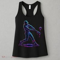 Ice Cream Drip Baseball Player Drip With Sprinkles Women's Tank Top thumb 3