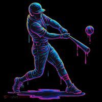 Ice Cream Drip Baseball Player Drip With Sprinkles Tank Top thumb 6