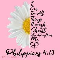 I Can Do All Things Through Christ Who Strengthens Me Philippian 4 13 Flower Toddler T-Shirt thumb 4