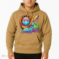 Ice Cream Drip Baseball Stuff Baseball Drip For Graphic Hoodie thumb 2