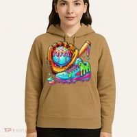 Ice Cream Drip Baseball Stuff Baseball Drip For Graphic Hoodie thumb 5