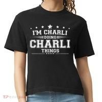 Im Charli Doing Charli Things Comfort Colors Boxy T-Shirt thumb 0