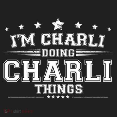 Im Charli Doing Charli Things Comfort Colors Heavyweight Long Sleeve T-Shirt