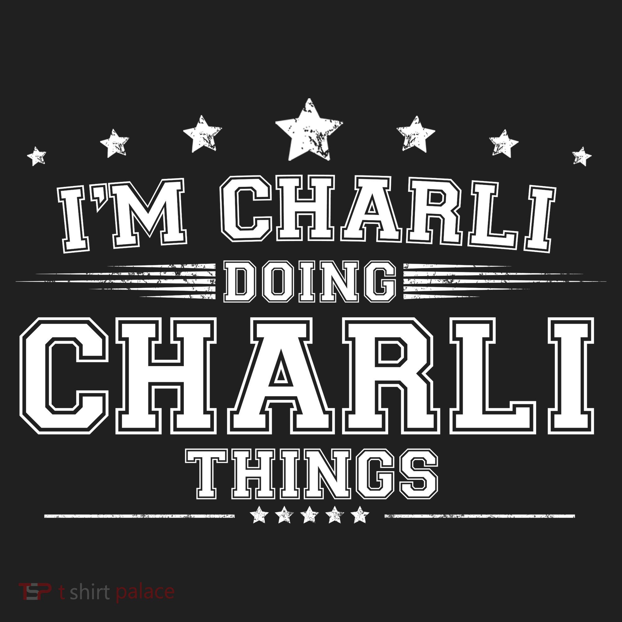 Im Charli Doing Charli Things Comfort Colors Heavyweight Long Sleeve T-Shirt
