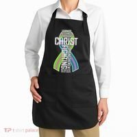 I Can Do All Things Through Christ Metastatic Breast Cancer Apron thumb 2