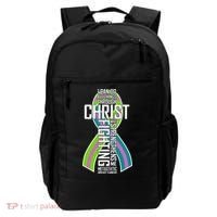 I Can Do All Things Through Christ Metastatic Breast Cancer Backpack thumb 0