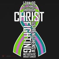 I Can Do All Things Through Christ Metastatic Breast Cancer Mousepad thumb 1