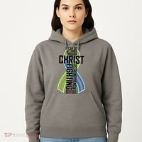 I Can Do All Things Through Christ Metastatic Breast Cancer Hoodie thumb 5