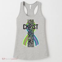 I Can Do All Things Through Christ Metastatic Breast Cancer Women's Tank Top thumb 0