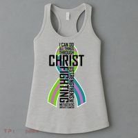 I Can Do All Things Through Christ Metastatic Breast Cancer Women's Tank Top thumb 3