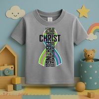 I Can Do All Things Through Christ Metastatic Breast Cancer Toddler T-Shirt thumb 3