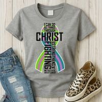 I Can Do All Things Through Christ Metastatic Breast Cancer Women's T-Shirt thumb 3