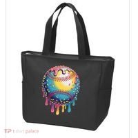 Ice Cream Drip Baseball Stuff Baseball Drip  Tote Bag thumb 3