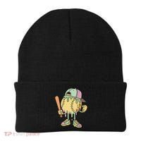 Ice Cream Drip Baseball Spots Retro Beanie thumb 0