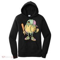 Ice Cream Drip Baseball Spots Retro Women's Hoodie thumb 0