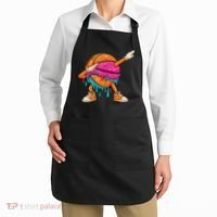 Ice Cream Drip Basketball Dabbing Apron thumb 2