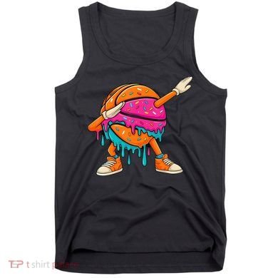 Ice Cream Drip Basketball Dabbing Tank Top
