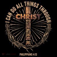 I Can Do All Things Through Christ Jesus Christian Women's Hoodie thumb 2