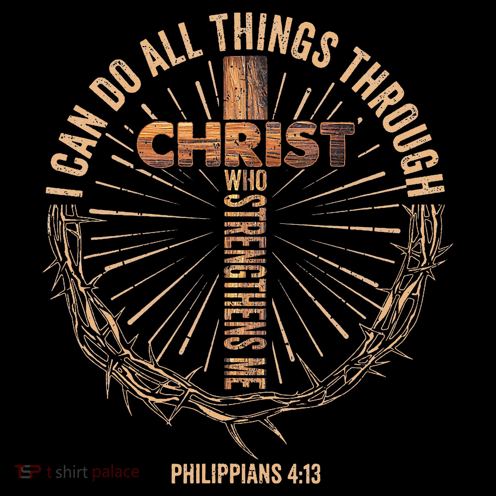 I Can Do All Things Through Christ Jesus Christian Women's Tank Top