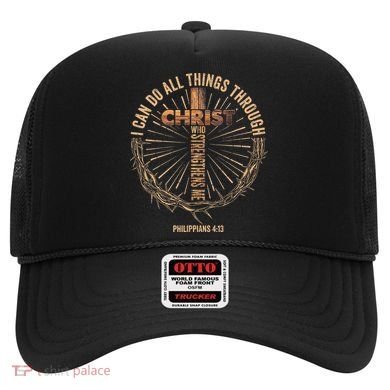 I Can Do All Things Through Christ Jesus Christian Hat