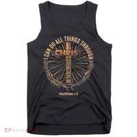 I Can Do All Things Through Christ Jesus Christian Tank Top thumb 0