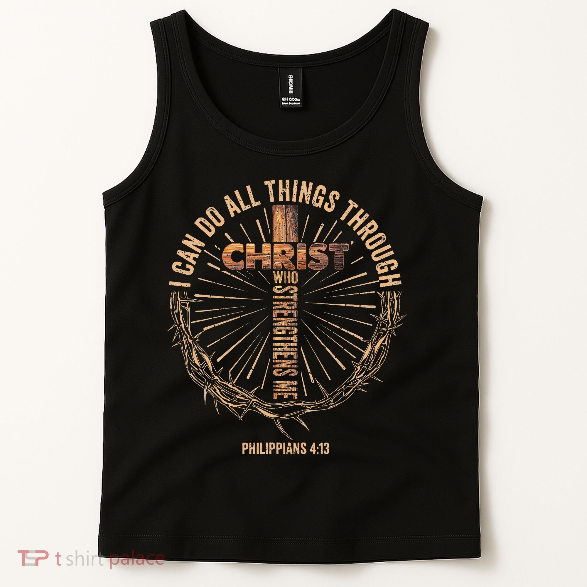 I Can Do All Things Through Christ Jesus Christian Tank Top