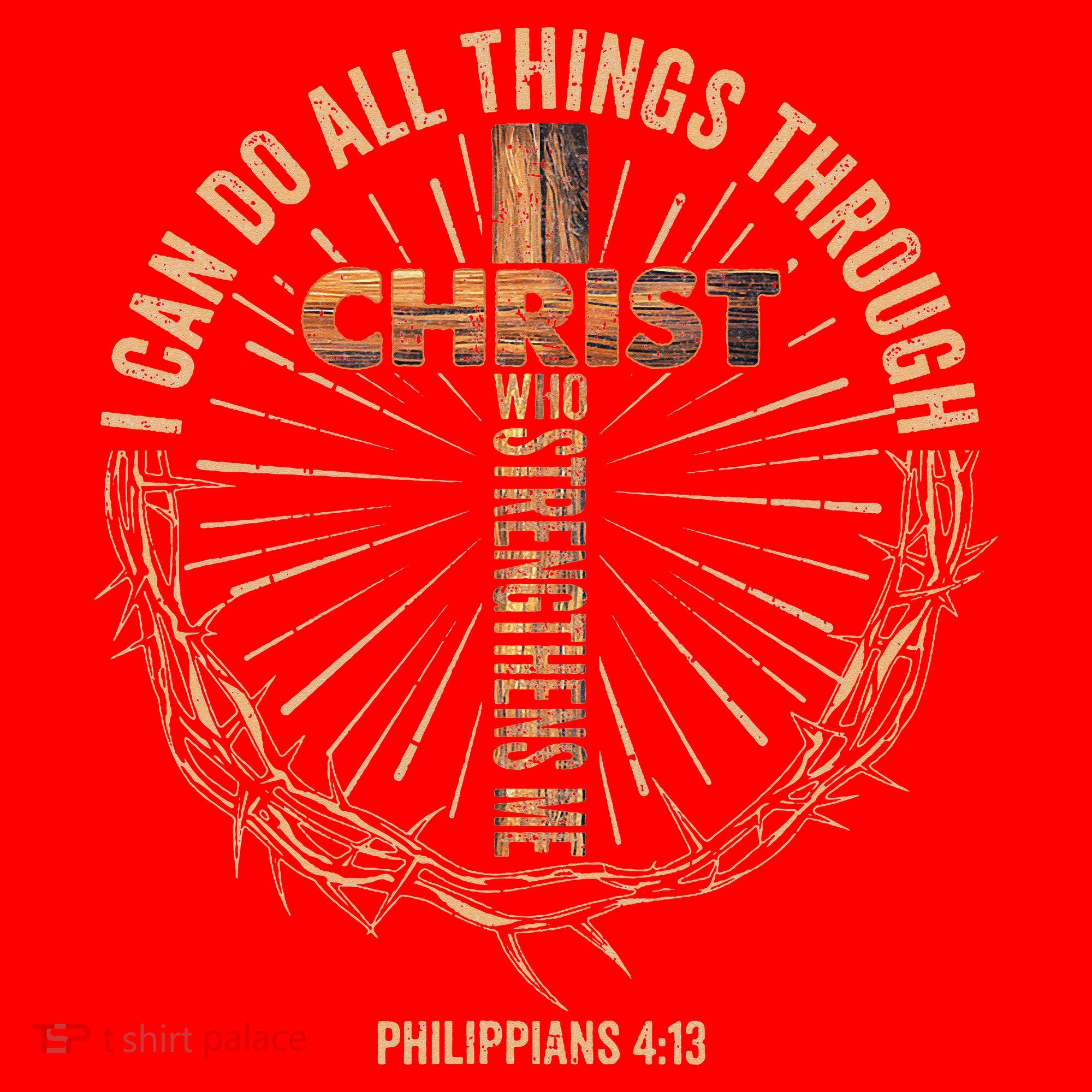 I Can Do All Things Through Christ Jesus Christian Santa Hat