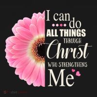 I Can Do All Things Through Christ Who Strengthens Me Bible Cute Gift USA-Made Doggie Bandana thumb 2