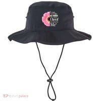 I Can Do All Things Through Christ Who Strengthens Me Bible Cute Gift Bucket Hat thumb 0