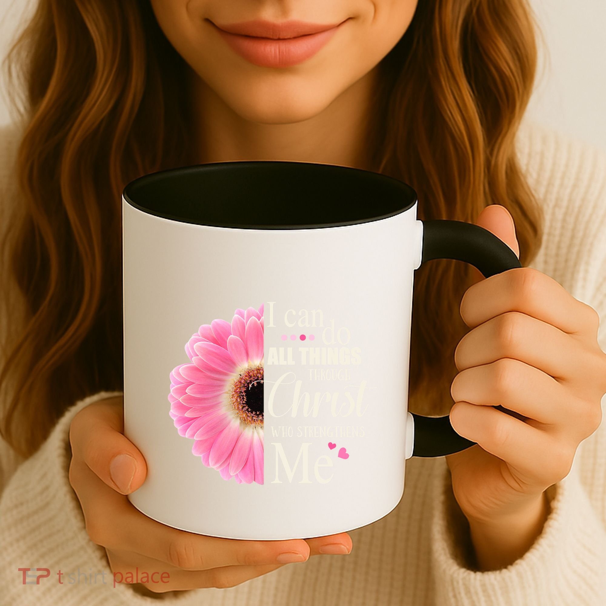 I Can Do All Things Through Christ Who Strengthens Me Bible Cute Gift Coffee Mug