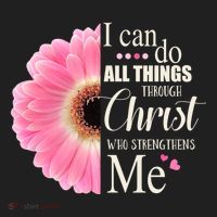 I Can Do All Things Through Christ Who Strengthens Me Bible Cute Gift Beanie thumb 2